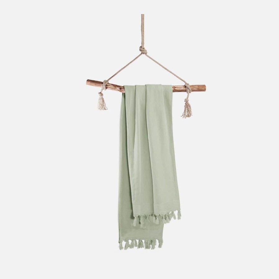 Badtextiel Walra Hamamdoeken | Hamamdoek Soft Cotton Jade