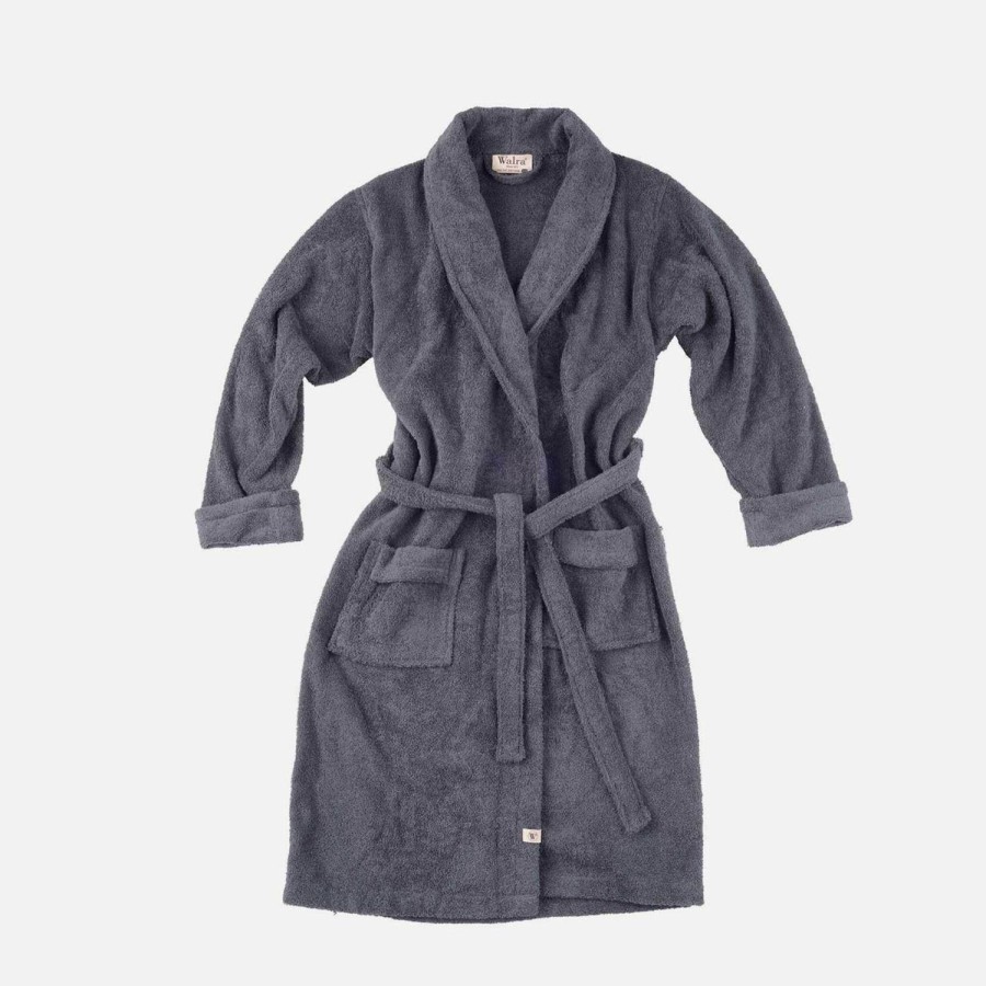 Badtextiel Walra Badjassen | Badjas Home Robe Antraciet